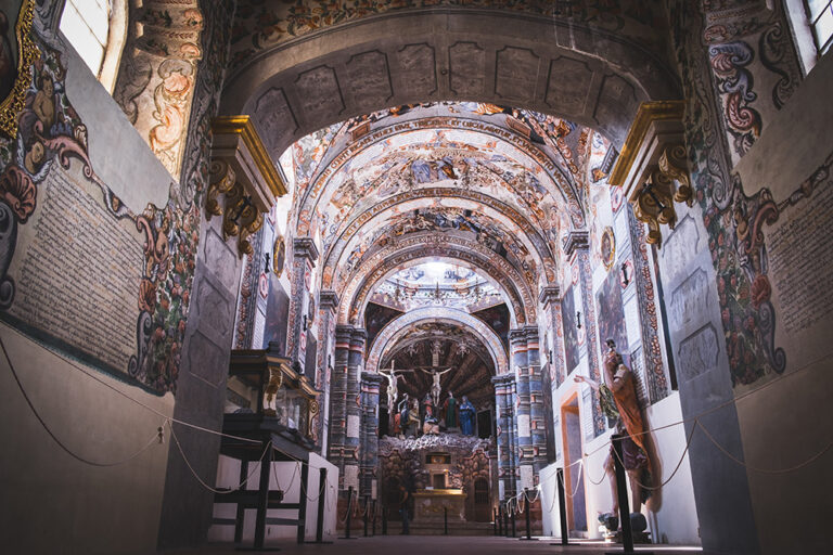 世界遺産にも登録される教会、ヘスス・ナサレノ・デ・アトトニルコの聖地